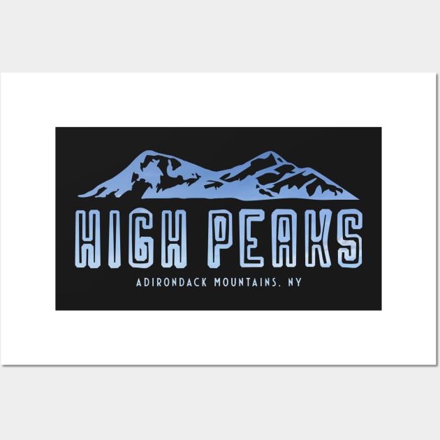 High Peaks - Adirondack Mountains Wall Art by directdesign